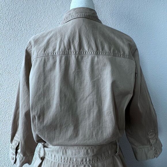 Gloria Vanderbilt Y2K Dress Cotton Button Down Casual SZ 12 - Picture 8 of 15